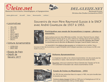 Tablet Screenshot of del.gleize.net